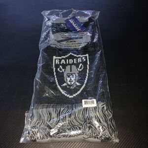 Forever Collectibles,  Black/Silver scarf.